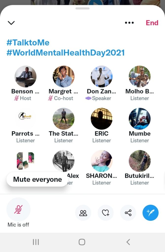 Check out what transpired in our discussions around #MentalHealth on 10th Oct 2021 on Twitter Space.